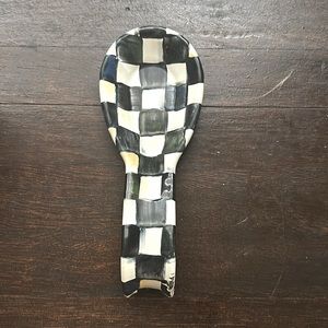 Mackenzie-Childs Courtly Check Spoon Rest